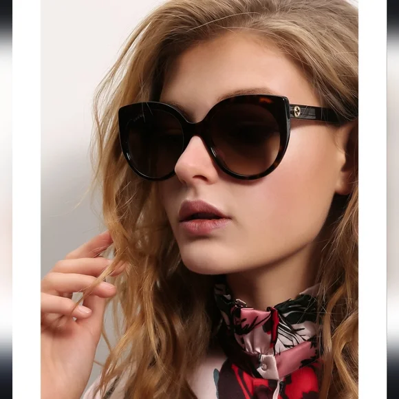 Gucci Ladies Sunglasses GG0325S 002 55. Gucci | Accessories | New Gucci Gg325s 002 55 Ladies  main image 3